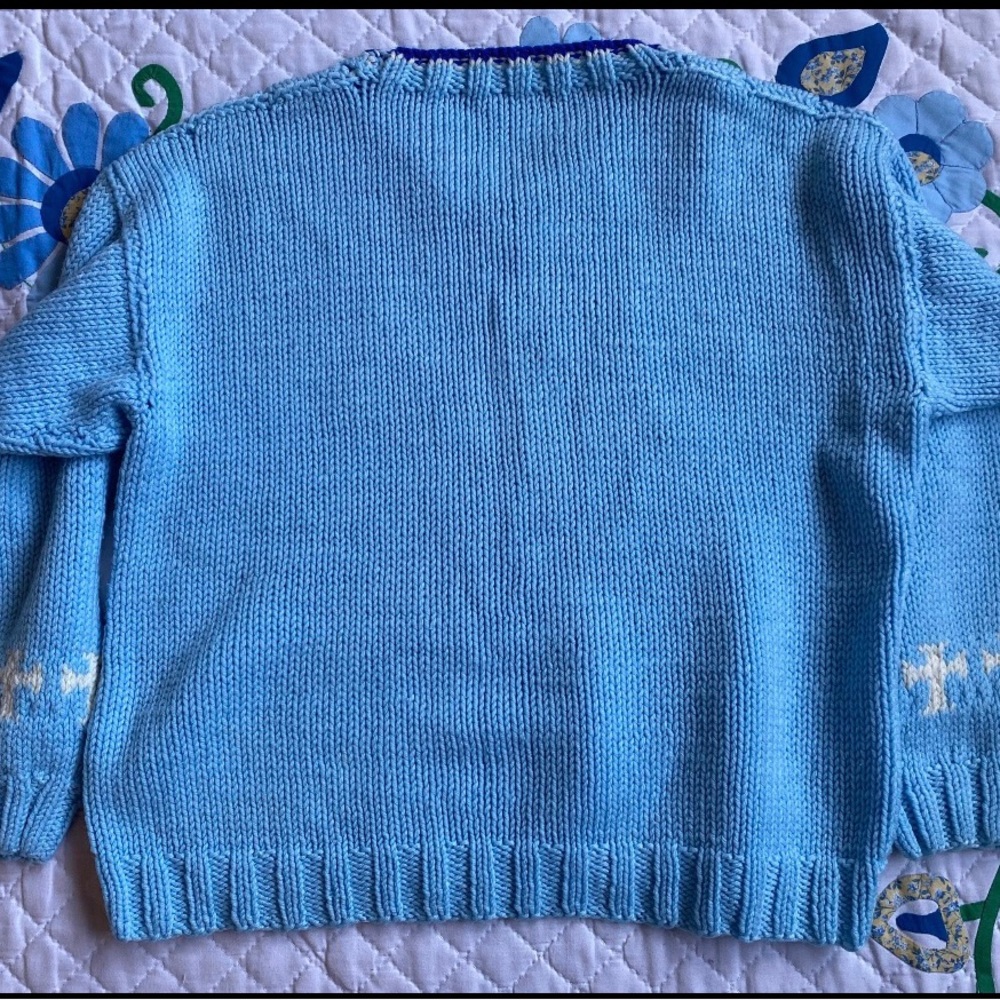 VINTAGE 70s Knit Pullover - Picture 6 of 8